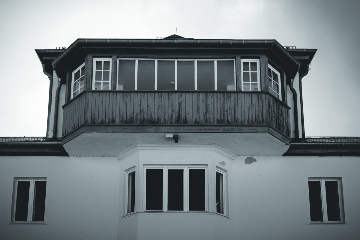 Tower A, the entrance to the prisoners' compound. From here the SS watched over the whole camp.